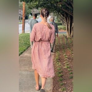 Pyne & Smith no. 35 | Maxi Length | Voltaire Check | Sz XS